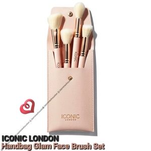 ICONIC LONDON Handbag Glam Face Brush Set